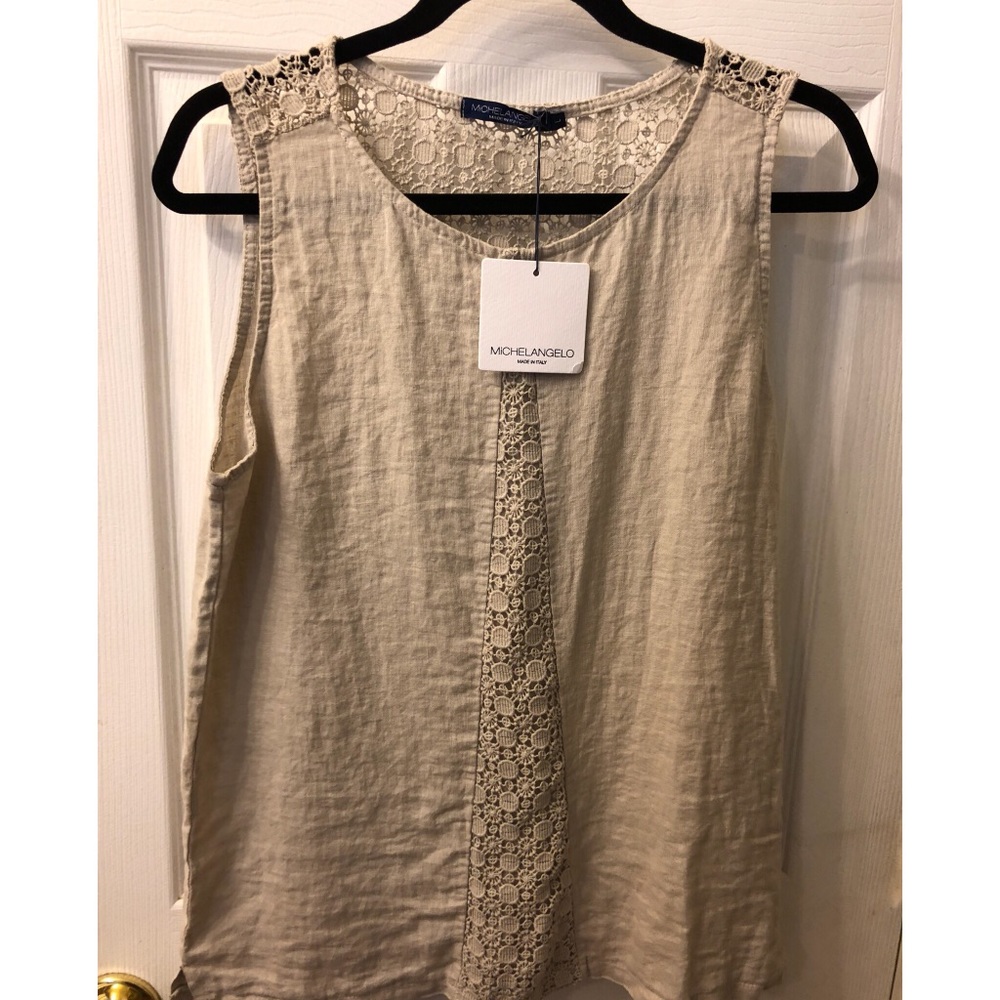 NWT Michelangelo sleeves top